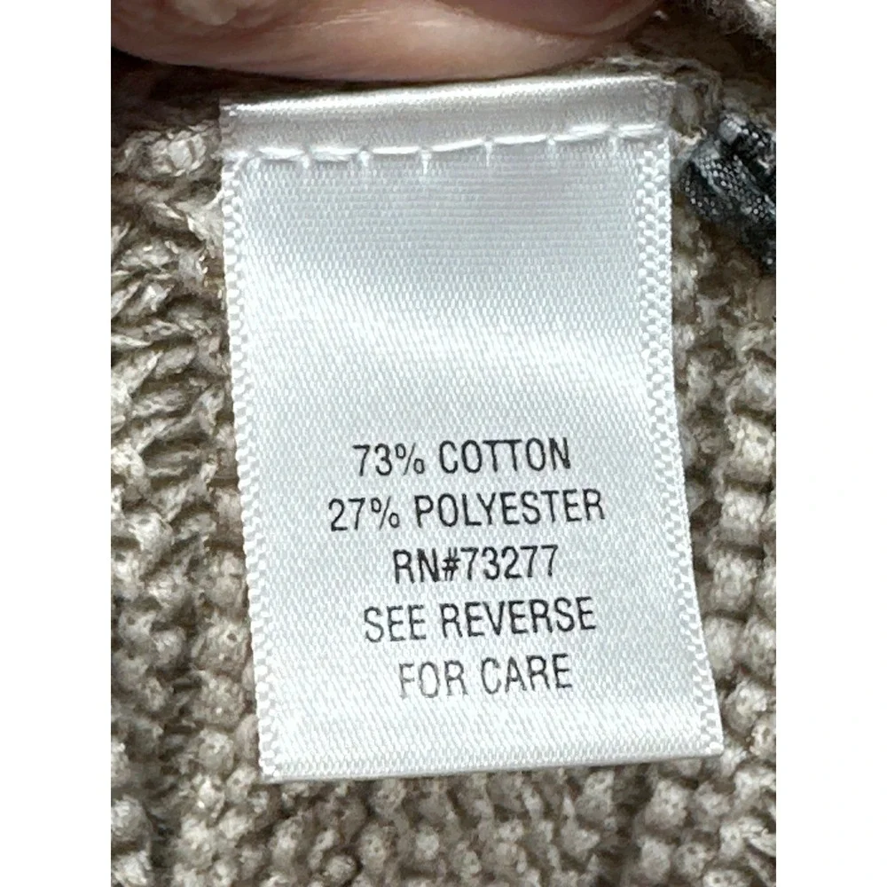 DANA BUCHMAN Striped‎ Knit Sweater Women Size S Cotton Blend